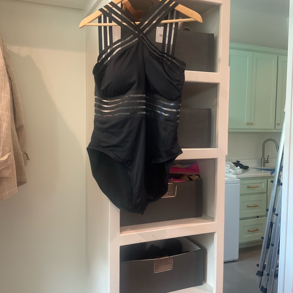Hilor Black Strappy Swimsuit - NWT